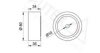 ROVER AHU2503 Deflection/Guide Pulley, timing belt